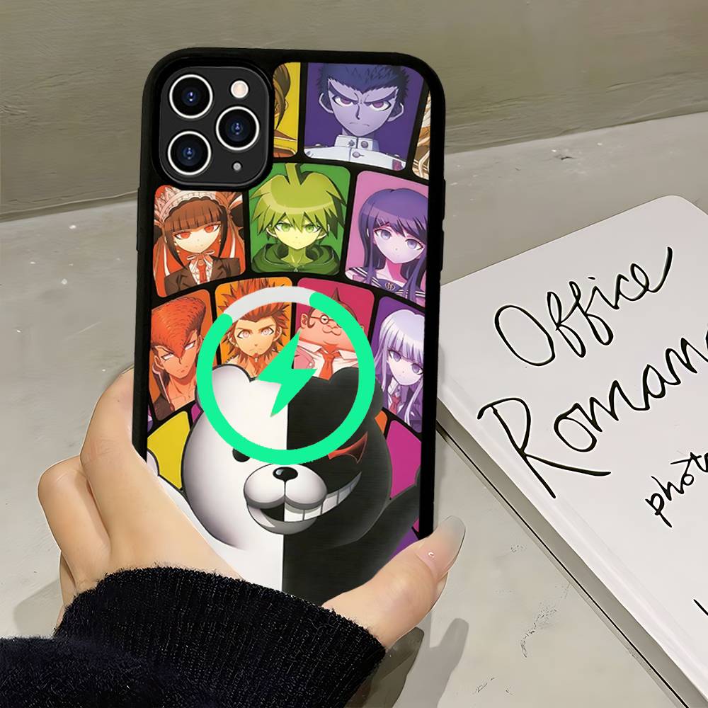 Anime Game D_DanganRonpaS Magnetic For Magsafe Phone Case For IPhone 17 Air 16 Pro Max 15 14 13 12 11 Protective Cover