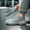 Herren Wanderschuhe neu große Größe Mode Freizeitsportschuhe Herren Overalls dicke Sohle Sneaker atmungsaktiv Laufen Herrenschuhe
