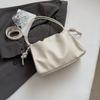 Faux-Leder-Knotenhenkel Schultertasche für Damen Mode Crossbody Handtasche Lässiger Alltagsgebrauch