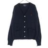 Polo by Ralph Lauren Wool Logo Embroidery Long Sleeve V-neck Wool Knit Cardigan Men's Used