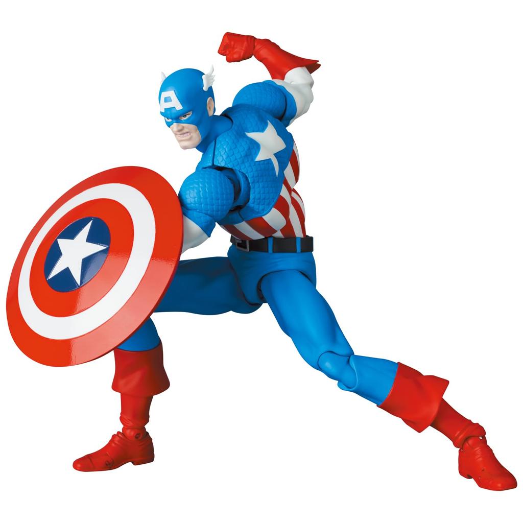 MAFEX CAPTAIN AMERICA Captain America Height 160mm painted action figure No.217 (COMIC Ver.) approx. Non-scale