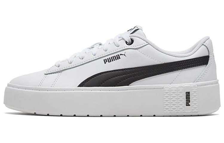 Puma Wmns Smash Platform V2 L White Black 36