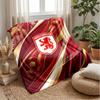Manta de Franela Suave y Polar del Middlesbrough FC Ligera Acogedora Cálida Manta de Tiro Para Sofá Cama Decoración del Hogar