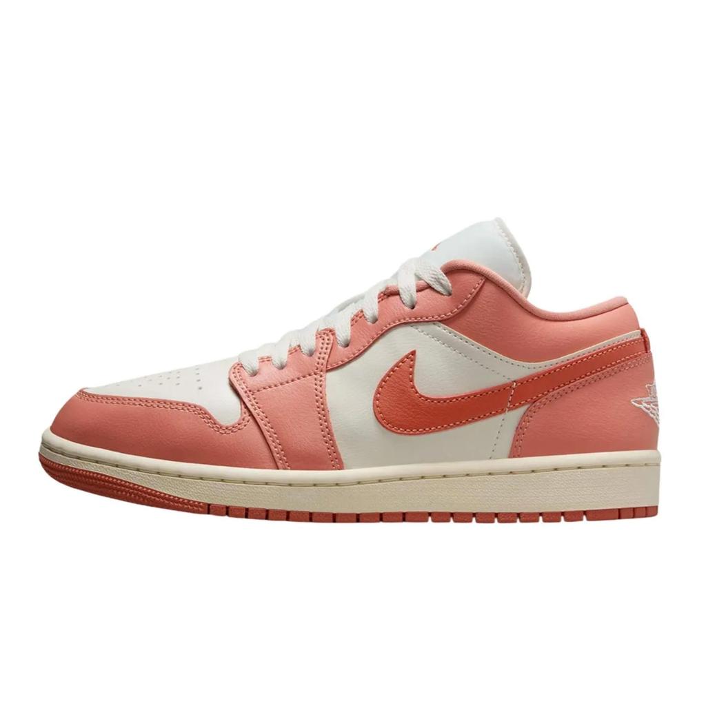 Jordan Air Jordan 1 Vintage Basketball Shoes Women's Low Top Pink/White DC0774-180(Team80-S-BOX)