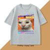 Skibidi Disorder Funny Cat Meme T Shirt Unisex Unisex Silly Cats Tshirt Ugly Stupid Tshirt Gifts For Cat Lovers Streetwear Clothes