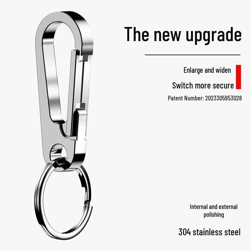 LABEN 304 Stainless Steel Business Keychain