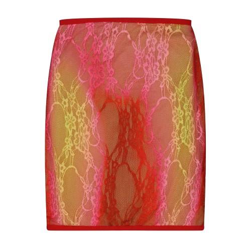 Sinead Gorey Womens/Ladies Floral Pattern Lace Pencil Skirt
