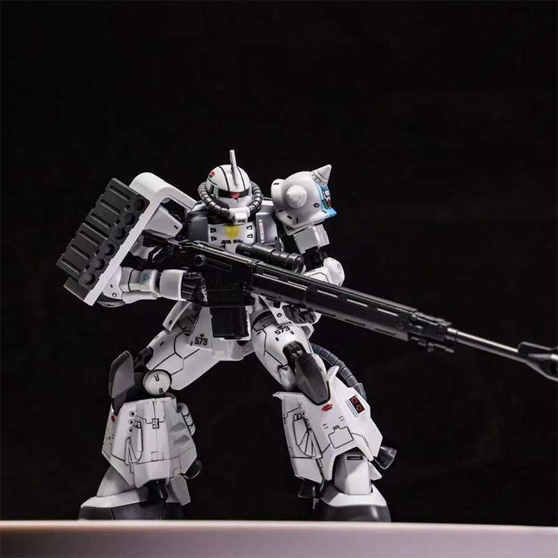 Xingdong Model Hg 1/144 Ms-06R-1A Zaku2 Principality of Zeon's Matsunaga's Customize Mobile Suit Gift Toy Collection for Kids