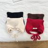 Cat Ear Kids' Knit Wool Hat - Stylish & Windproof Autumn/Winter Pullover for Boys & Girls