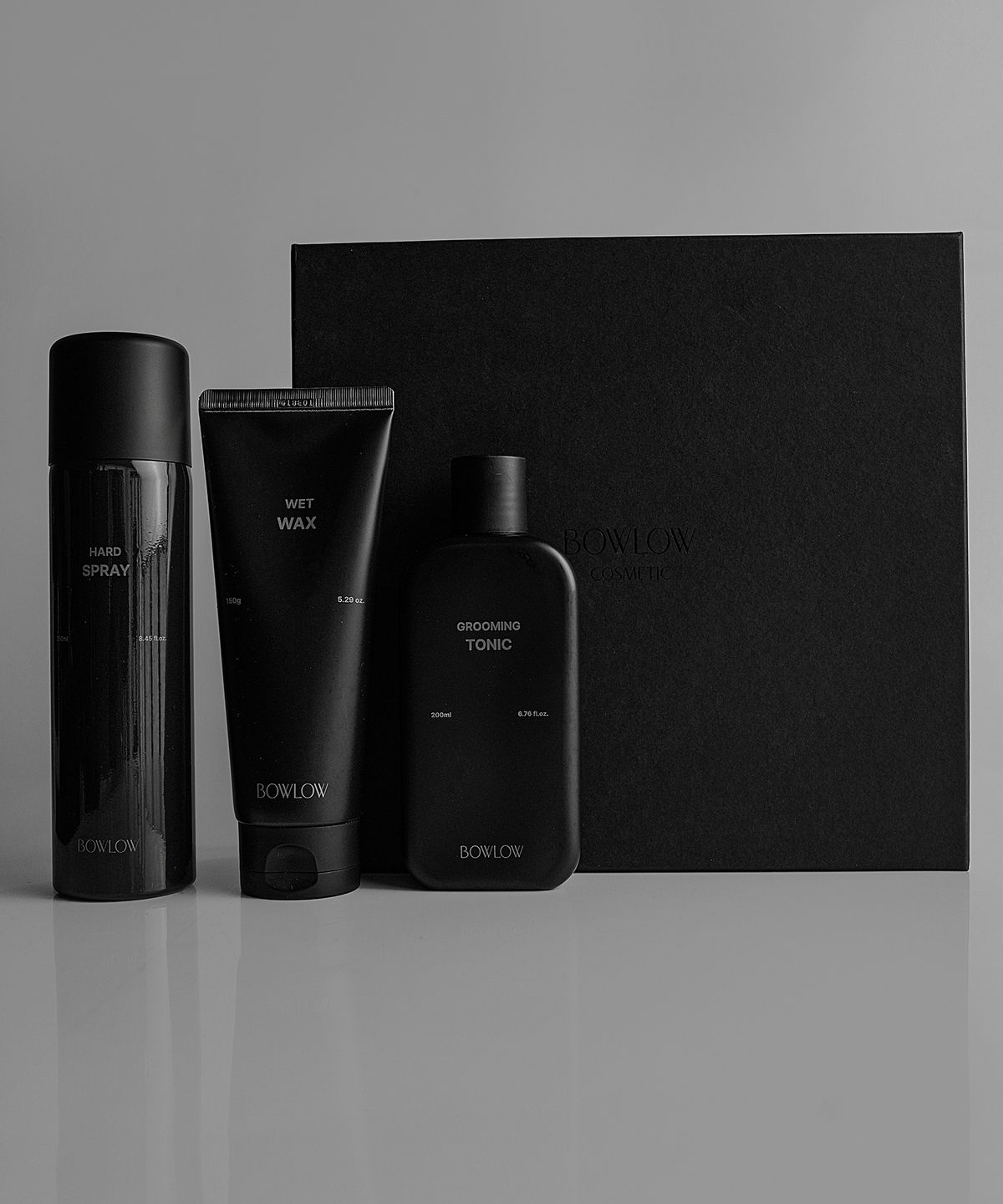 [SET] Men s Hair Styling Gift Set (Grooming Tonic + Wet Wax + Spray)