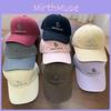 Nouvelle Casquette de Baseball Brodé Lettre Pour Femmes Avec Protection Solaire et Respirabilité