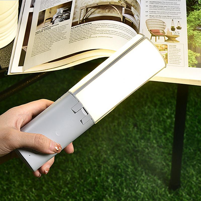 Portable Outdoor Folding Camping Lamp TYPC-C Charging Camping Torch Emergency Lighting Student Dormitory Hanging Foldable Light