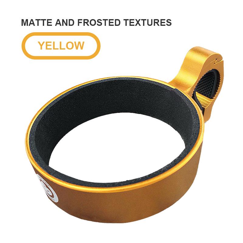 PCycling Bicycle Coffee Cup Holder/Milk Tea Cup Holder/Aluminum Water Bottle Holder/Beer Holder with Matte Finish