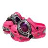 [BRSO] Paris Hole Shoes Summer Punk Style Heightened Thick-soled Metal Rivets Fashion Slippers Bag Head Sandals