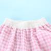 Girls' Strawberry Star T-Shirt & Pink Plaid Pants Set