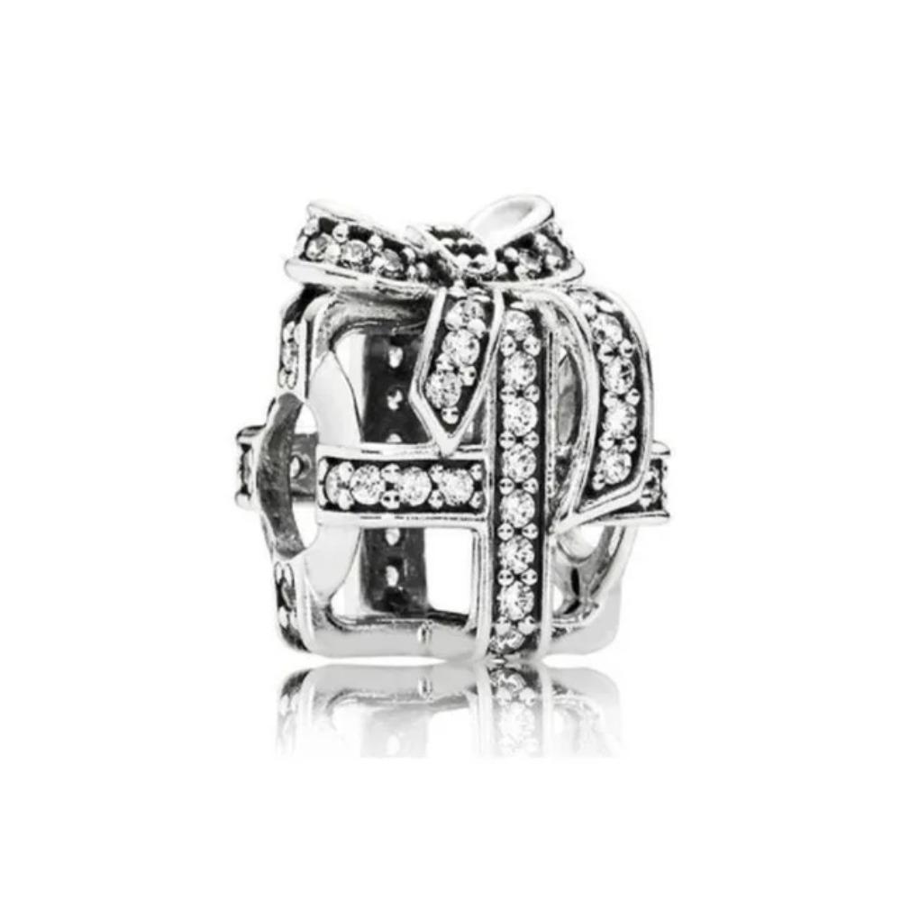 New 925 Silver Heart Spacer Beads for DIY Bracelet Fashion Jewelry Women Accessories Openwork Charm