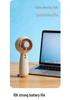 2026 Portable Mini Desktop Fan with Ice Pack and Long Battery Life – Silent Handheld for Outdoor Use