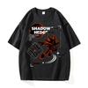 Shadow Hedgehog Classic Graphic Print TShirt Men Women Crewneck Cotton Loose Casual Tee Fashion Streetwear Wind Oversized Tops