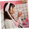 [minkissy] Girls' Hat, Moving Animal Ear Hat, Ear Headband, Popping Ears, Plush Bunny, Moving Bunny Ears, Funny Bunny Headband, Plush Headband,