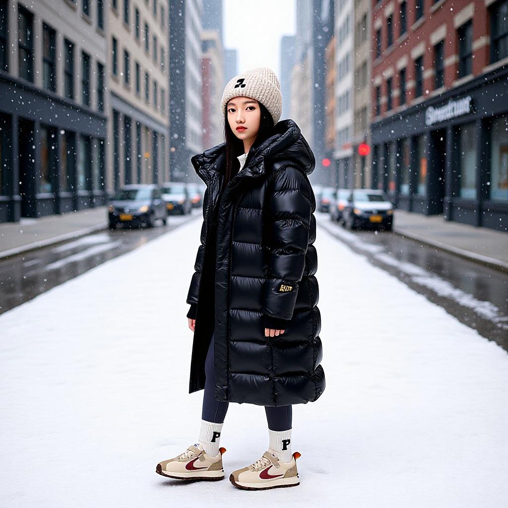 

Black Gold Child s Down Jacket - Unisex School Uniform, 90% White Duck Down, Extra Thick and Warm 170 cm чёрный