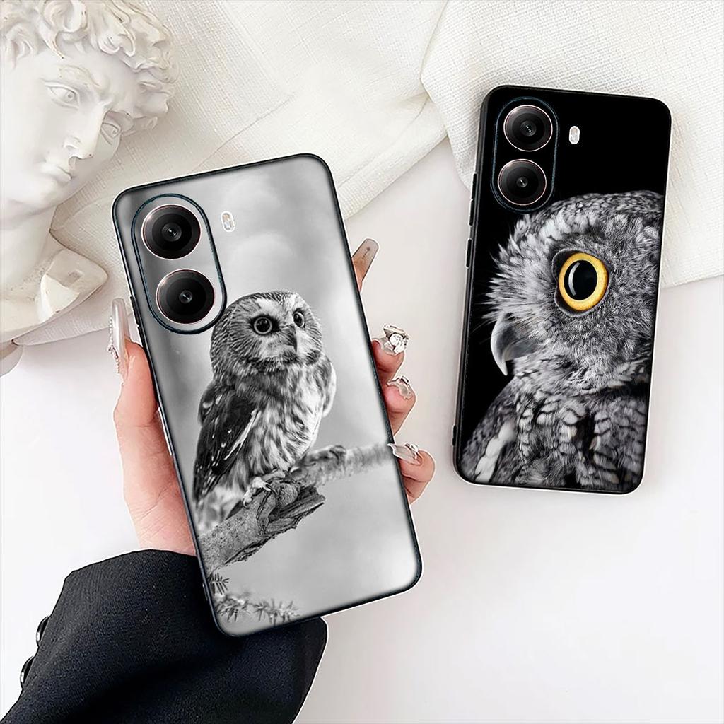 Owl Bird Bald Eagle Protective Cover for Motorola Moto Edge 50 30 Fusion 40 NEO Ultra Pro G22 G23 G20 G35 G84 G13 G53 Phone Case
