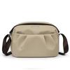 Solid Color Nylon Bag Women's Large Capacity Shoulder Crossbody Bag