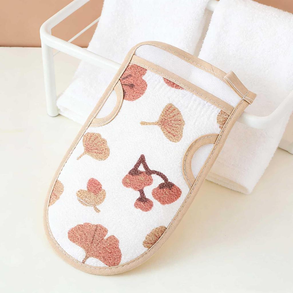 Dual Action Bath Flower & Mud-Removing Back Scrubber Gloves (Women's 2025 New Style)