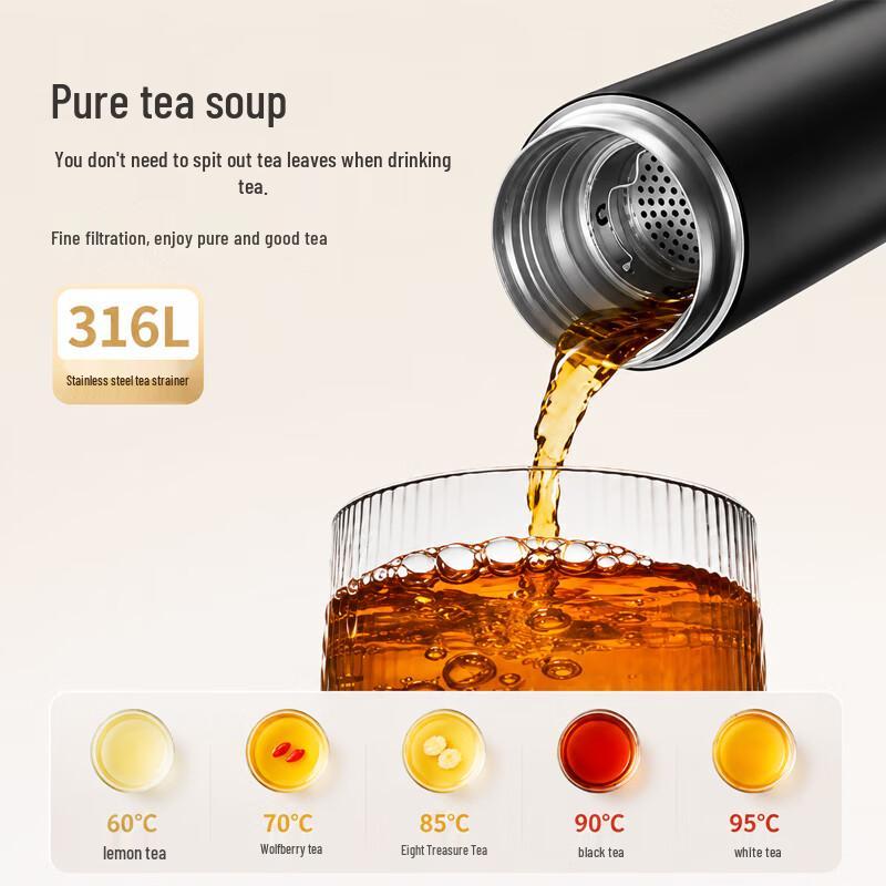 Supor 316L Stainless Steel Insulated Tea Mug