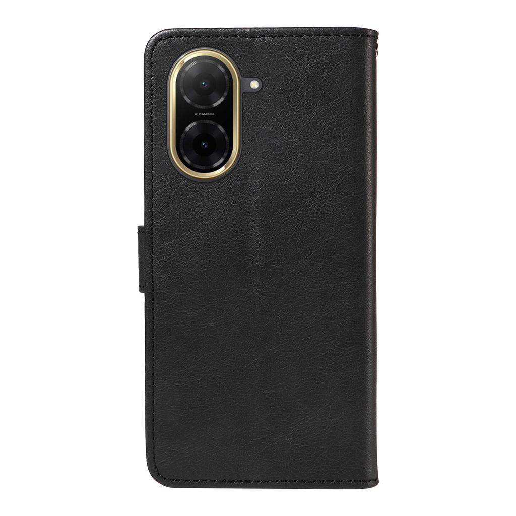 For Xiaomi Redmi A5 4G (171.7*77.8*8.3mm) Leather Wallet Case with Strap Solid Color Phone Stand Cover