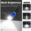 Rechargeable Led Neck Reading Light, Bed Reading Light, 3 Brightness Levels, Flexible And Soft Silicone Arm, Comfortable To Wear And Durable.