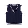 College Style Vest Women's New 1116 New Autumn and Winter Sweater Vest Women's Outer Knitted Sweater Vest Stacked Wearing Vest