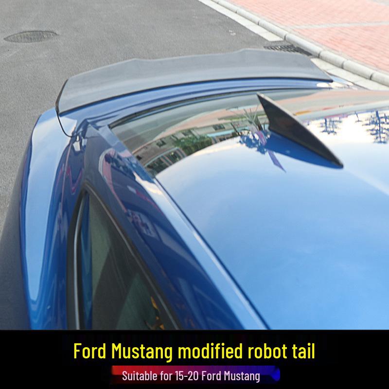 15-23 Ford Mustang Carbon Fiber Trunk Spoiler: Stylish Wind Wing Mod