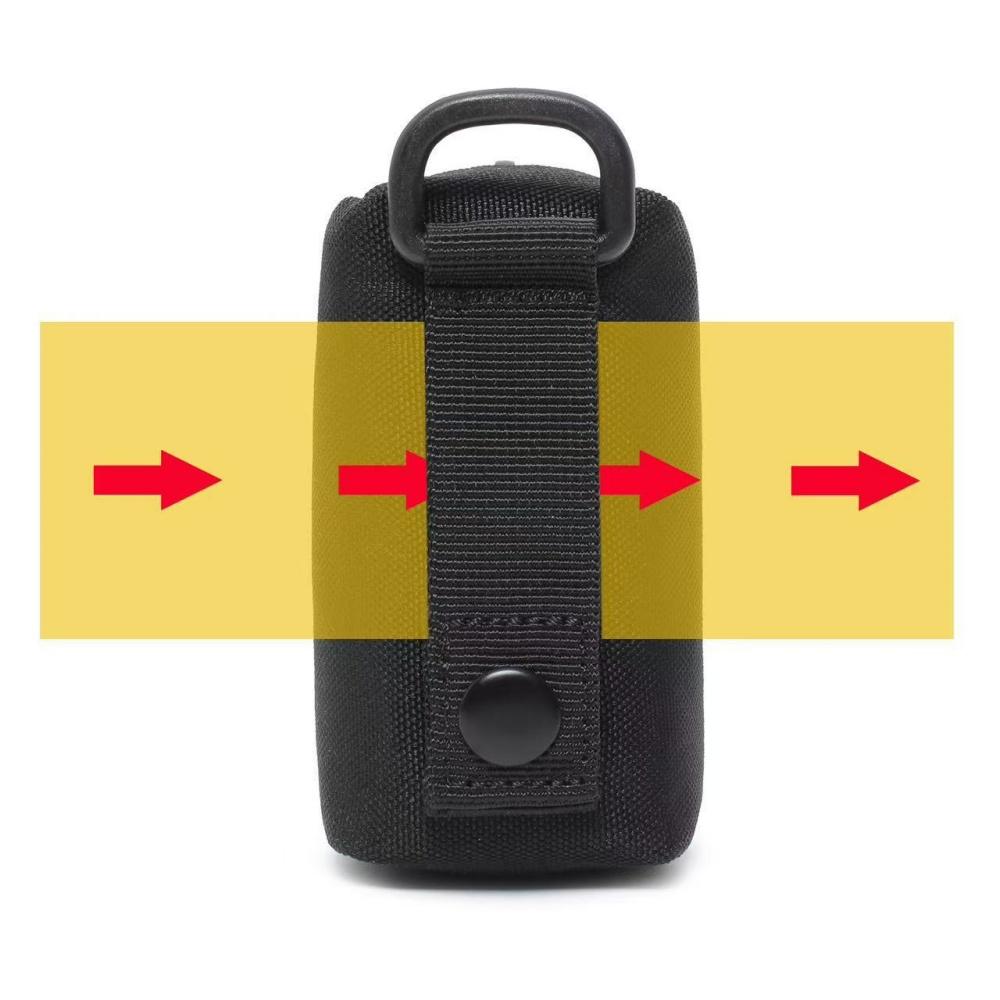 Outdoor Hanging Bag Mini Molle Pouch EDC Wallet Belt Waist Pack Bags Portable Key Organizer Case Men Coin Purse Hiking Camping