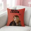 AAvril Punk LLavigne Pillow Case Pattern Printed Pillowcase For Living Room Sofa Cushion Cover