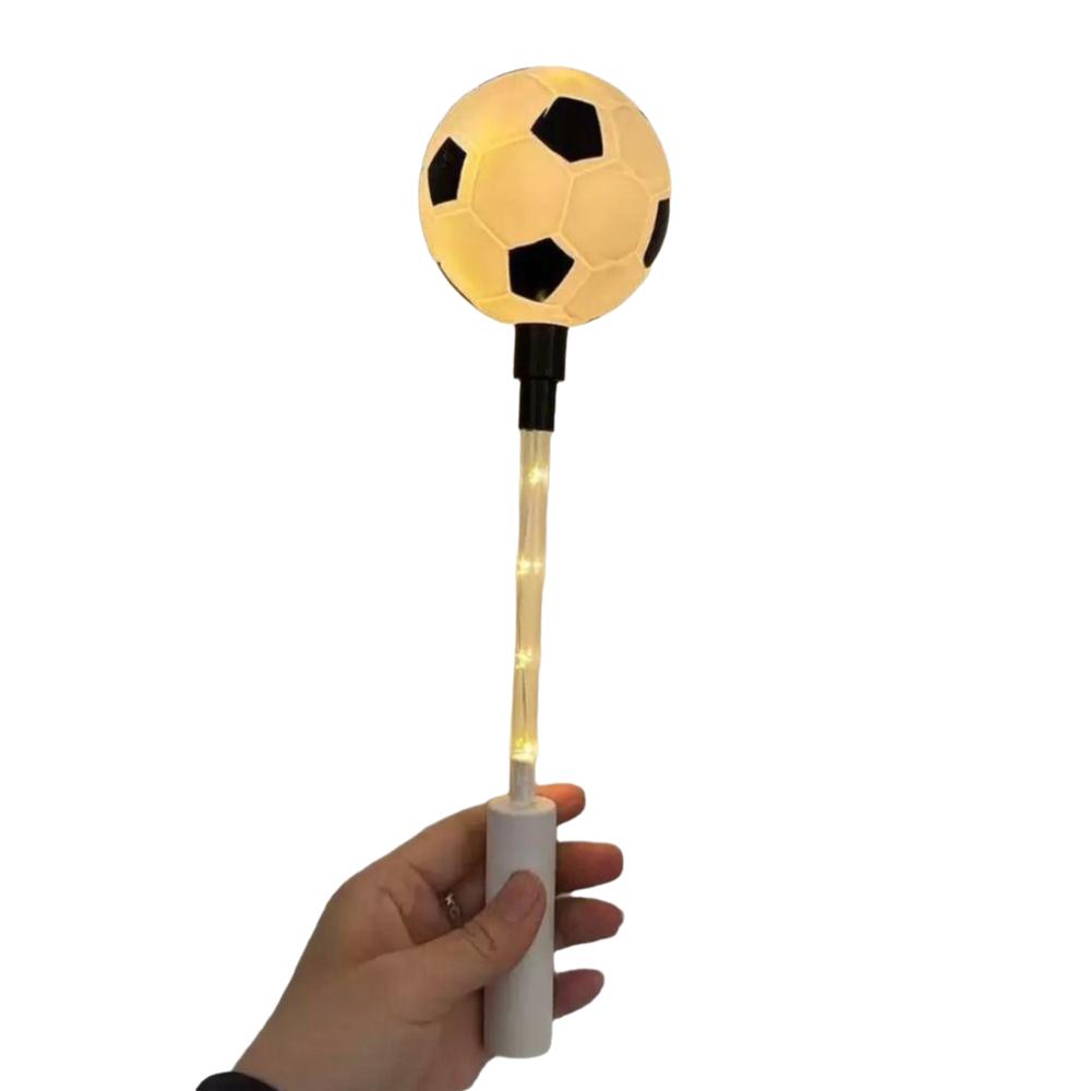 

LED Glow Soccer Shaped LED Glow Wand Flashing Light Handheld Flashing Light Stick Carnival Holiday Flash stick