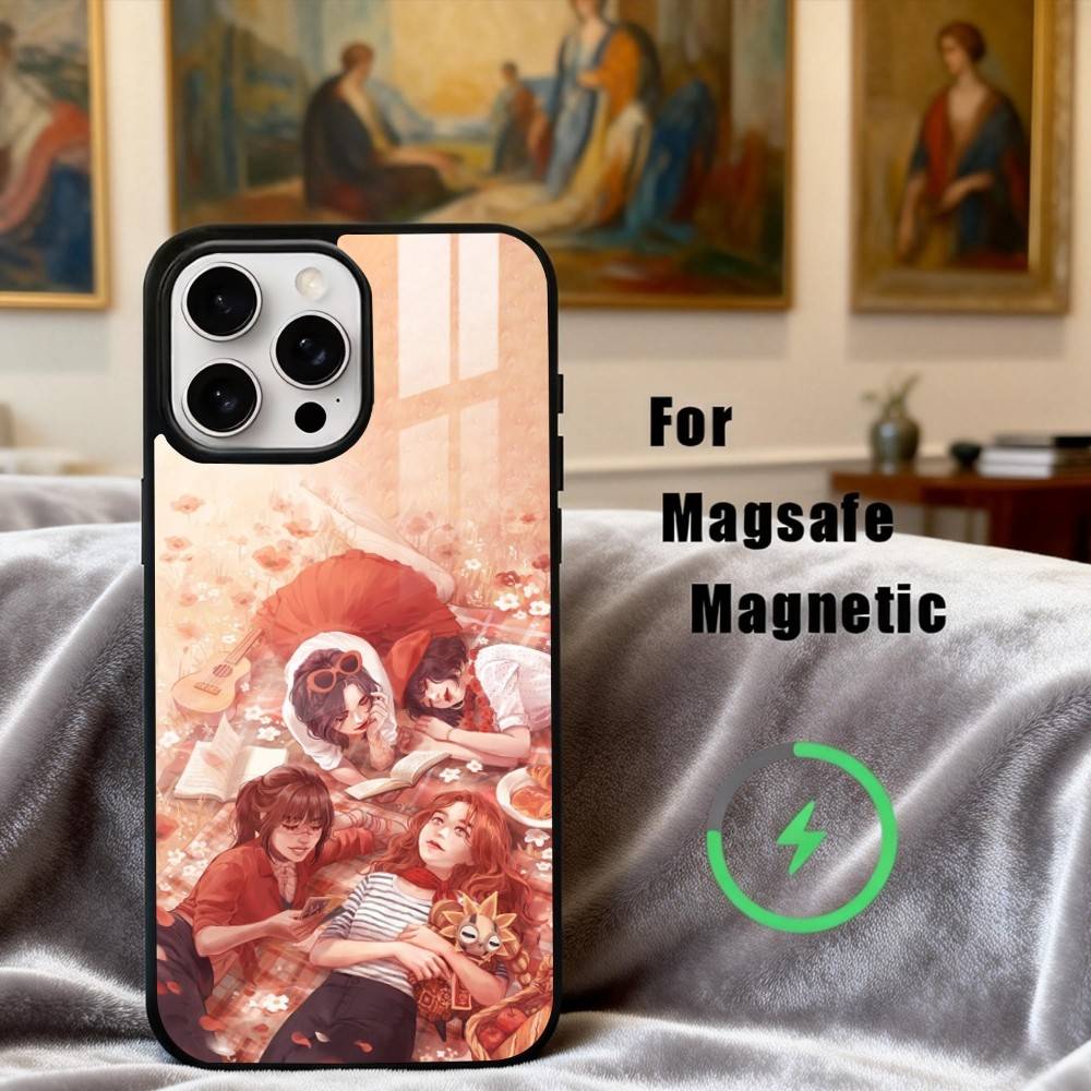 Game Clair O-Obscur Expedition 33 Phone Case For iPhone17,16,15,14,13,12,11 Plus,Pro Max Magnetic For Magsafe Wireless Charging