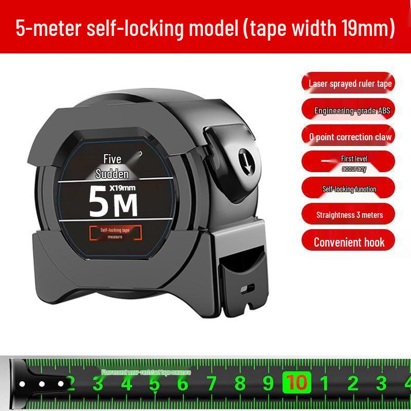 Stainless Steel Tape Measure - 3m, 5m, 7.5m, 10m, Waterproof, Hardened Ruler for Home Use