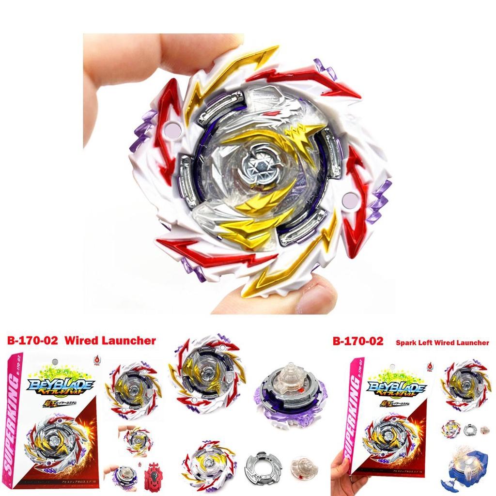 Superking Burst Beyblade B170 02 Abyss Diabolos 5 Fusion 1s Launcher Spark