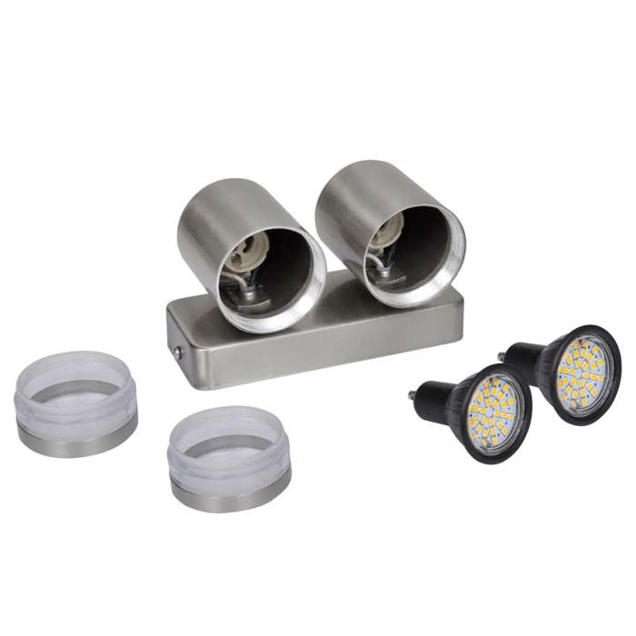 Stainless Steel LED Wall Light with Cone Head 41103