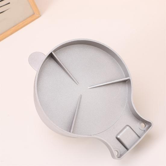 Hand Pressed Burger Maker Non-Stick Surface Adjustable Thickness Pre-Seasoned Cast Aluminum Alloy Burger Machine