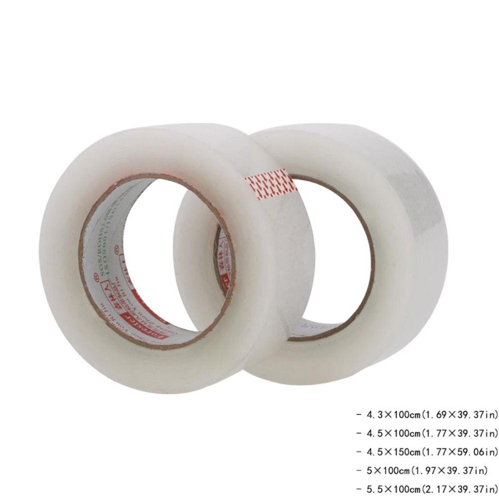 Tear-Resistant Transparent Packaging Tape 100/150m Clear Packing Tape  Express Packing