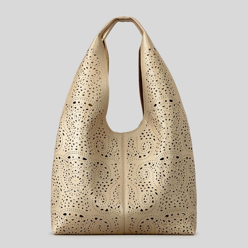Dutá kabelka s velkou kapacitou, měkká kožená crossbody taška přes rameno, ležérní taška