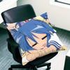 Konata Izumi LLucky SStar Anime Celebrity Merchandise AllMatch Printed Pillow Case Sofa Car Office Room Decoration Protector