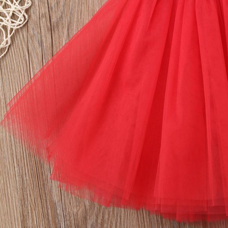 Kids Baby Sequins Flower Girl Dress Tutu Party Dress Backless Bridesmaid Dresses