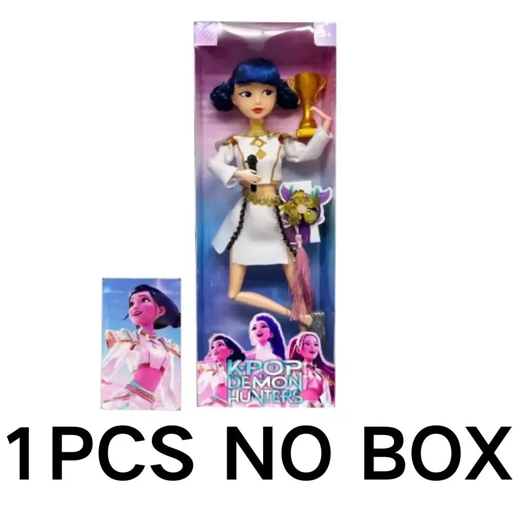 Kpop Demon Hunters  Doll Toys Action Figure Rumi Mira Zoey Princess Baby Girl Doll Plastic DIY Toy for Girls&&