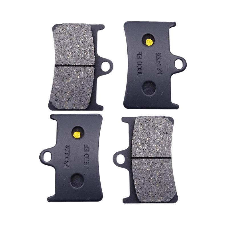 1 Satz Motorrad-Bremsbeläge vorne und hinten für Yamaha TDM900 TDM 900 2002–2010 FJR1300 FJR 1300 2001–2005 Bremsscheibenbelag