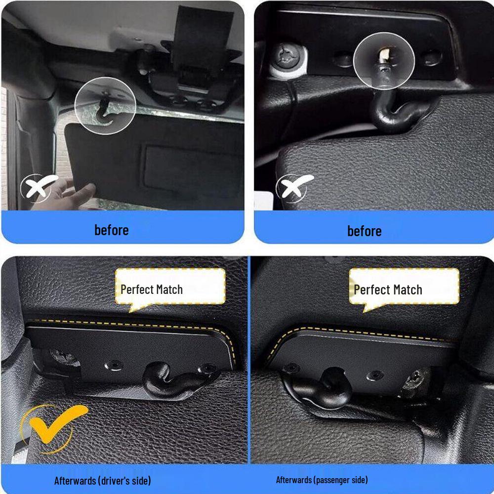Kit de Reparación de Parasol para Jeep Wrangler JK/Gladiator (Paquete de 2, 2018-2024)