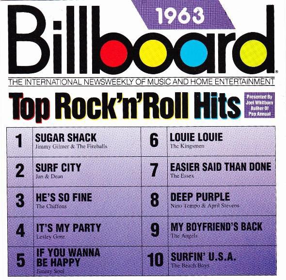 RecordCityJP Cd Various - Billboard Top Rock'n'Roll Hits 1963 R270624 Rhino 1993 Us Rock Gebruikt