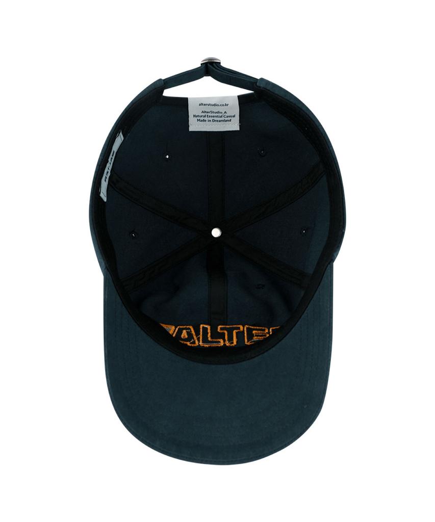 ALTER STUDIO Cotton Neat Logo Ball Cap_Navy