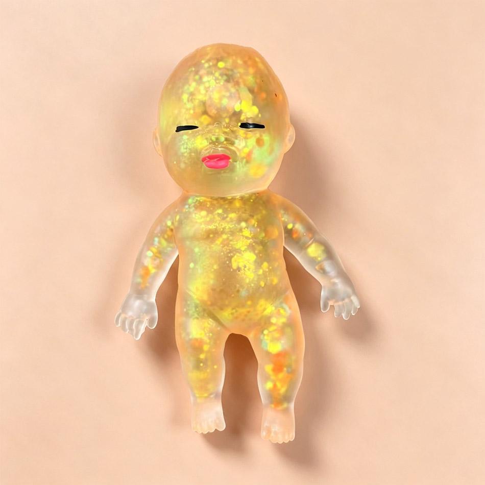 Top Verkoper Glitter Baby Squishy Speelgoed Langzame Terugslag Fidget Speelgoed Stressverlichting Zacht Knijpspeelgoed Creatief Cadeau voor Kinderen Volwassenen